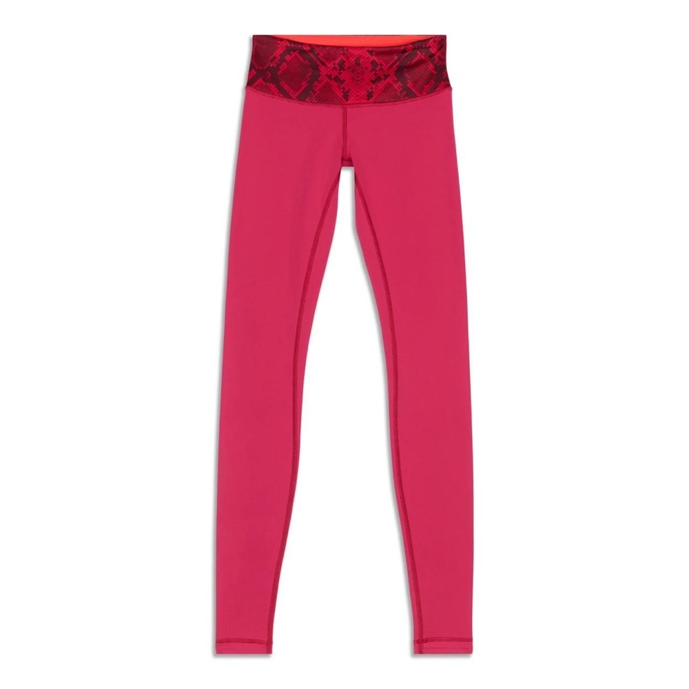 Lululemon Pink/Red reversible Leggings